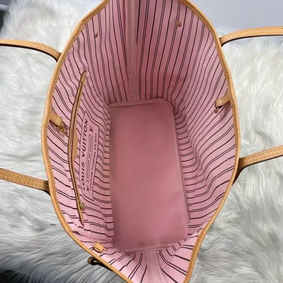 💎✨DISCONTINUED INTERIOR✨💎 Neverfull MM Monogram Canvas Tote Bag - Picture 6 of 9